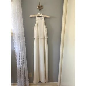 Bill Levkoff Ivory Formal Dress Size 4